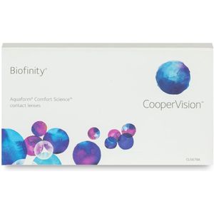 -4.75 - Biofinity® - 6 pack - Maandlenzen - BC 8.60 - Contactlenzen