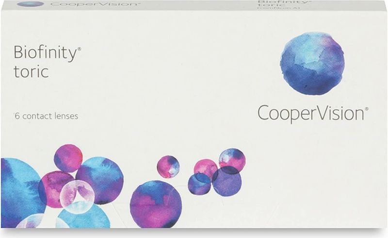 Biofinity - Toric - Dag- en Nachtlenzen - 6 Lenzen - Torisch Silicone Hydrogel - Comfilcon A