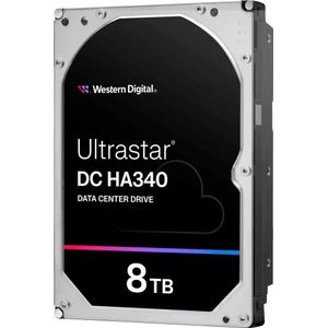 WD - DC HA340 - Harde Schijf - 8 TB - 3.5" CMR, 256 MB Cache, 267 MB/s Overdrachtsnelheid