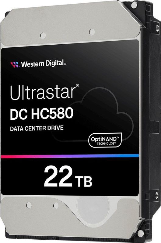 WD - DC HC580 - Harde Schijf - 22 TB - 3.5" CMR