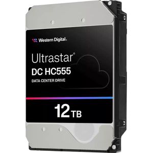 WD - Ultrastar DC HC555 - Harde Schijf - 12TB - 7200RPM, SAS, 512E, CMR