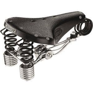 Brooks B135 Zadel - Zwart
