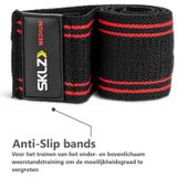 SKLZ Pro Knit Mini Band - Resistance Band - Weerstandsband - Voor Been Oefeningen of Schouder Training - Licht - Light - Geel