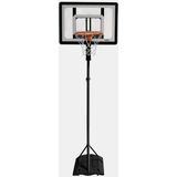 SKLZ Pro Mini Hoop System - Basketbalbord - Basket - Basketbaltraining - 36 cm ‘Break-Away’ Ring - Dubbel Veerstysteem - Inclusief 18 cm mini Basketbal - Verstelbaar - Geschikt voor Binnen en Buiten - Mobiele Voet - Ingebouwde Wielen