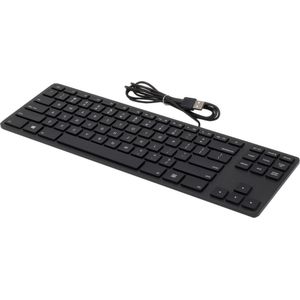 Matias Zilver Wired Tenkeyless US Toetsenbord PC Zwart