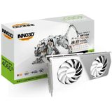 INNO3D GeForce RTX 4060 Ti 8GB Twin X2 OC WHITE - Videokaart - 8GB GDDR6X - PCIe 4.0 - 1 x HDMI - 3x DisplayPort