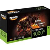 Inno3D GeForce RTX 4060 Ti 8GB X3 OC - Videokaart - 8GB GDDR6X - PCIe 4.0 - 1 x HDMI - 3x DisplayPort