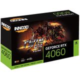 INNO3D GEFORCE RTX 4060 TWIN X2 - Videokaart - 8GB GDDR6 - PCIe 4.0 - 1 x HDMI - 3x DisplayPort