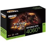 Inno3D GeForce RTX 4060 Ti 16GB TWIN X2 - Videokaart - 8GB GDDR6 PCIe 4.0 - 1 x HDMI - 3x DisplayPort