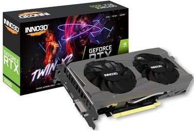 Inno3D GeForce RTX 3050 Twin X2 V2, 8192 MB GDDR6