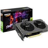 INNO3D GEFORCE RTX 3050 6GB TWIN X2 - Videokaart - 6 GB GDDR6 - PCIe 4.0 - 1x HDMI, 1x DisplayPort, 1x DVI-D