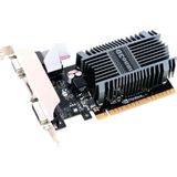 INNO3D NVIDIA GeForce GT 710 LP - Videokaart - 2GB - GDDR3 - PCIe 2.0 - 1x DVI-D - 1x HDMI 1.4 - 1x VGA