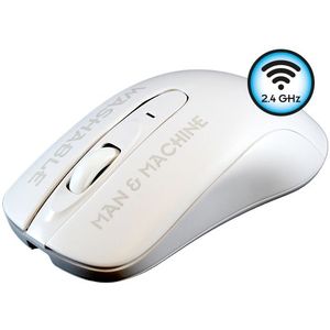Man & Machine - C Mouse - Draadloze Muis - Wit - 1000 DPI - USB