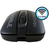 Man & Machine - C Mouse Wireless - Zwart - Medisch - Draadloos