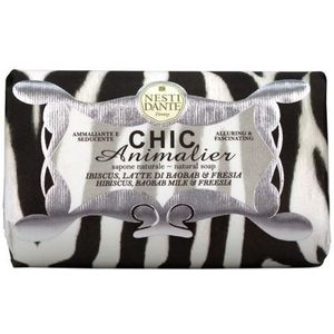 Nesti Dante - Chic Animalier - Handzeep - Hibiscus, Baobab Milk & Freesia - 250gr