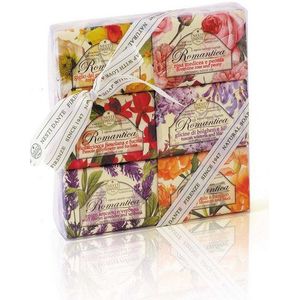 Nesti Dante - Romantica - Geschenkset Zeep - 6x150gr - Luxe Natuurlijke Ingrediënten
