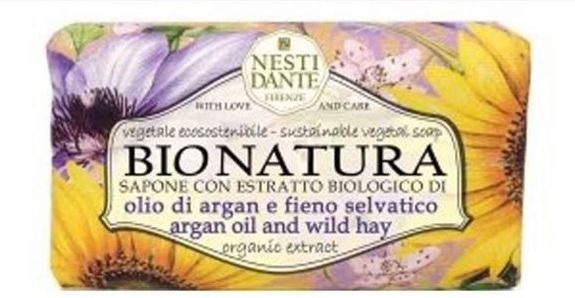 Nesti Dante - Bio Natura - Zeep en Douchegel - Arganolie & Wild Hooi - 250 g