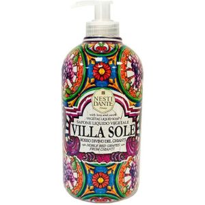Nesti Dante - Villa Sole - Vloeibare Zeep - Rood - 500 ml