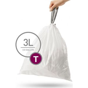 Afvalzakken 3 liter (T), Simplehuman