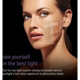 Simplehuman Sensor Compact Spiegel - Reisspiegel - Zilver - Make up Spiegel - Kantelbaar - Automatisch Licht - Makeupspiegel
