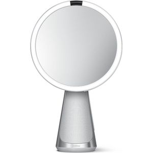 Make-up spiegel Simplehuman Met Sensor 5x Vergroting Zilver 20 cm