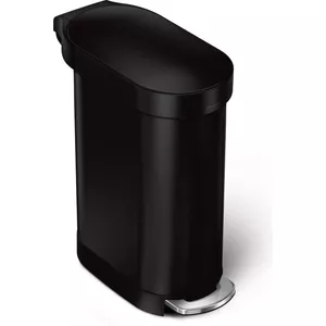 Simplehuman Afvalemmers - Mini afvalbakje op tafel 1,5 l, zwart CW2078