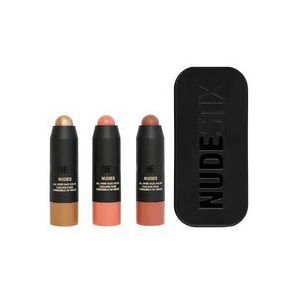 NUDESTIX - Nudies Blush, Bronze en Glow Kit - Driedelige Set - Gouden Gloed