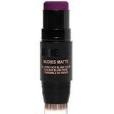 Nudestix Nudies Matte multifunctionele make-up voor ogen, lippen en gezicht Tint Moodie Blu 7 g
