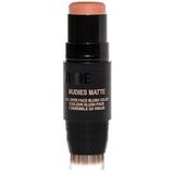 NUDIES - All-Over Face Blush Color - Multi-Tasking Make-Up Stick - Zacht Matte Blush