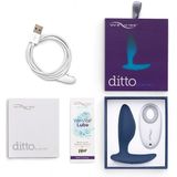We Vibe Ditto Butt Plug App Controlled - Blauw