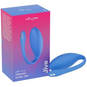 We-Vibe Jive - oplaadbaar, slimme vibratie-ei (blauw)