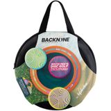 Waboba Backnine, Nomadische Disc Golf/Frisbee Gooien Vliegend Doelspel, Draagbare Outdoor Tuin Strand Set met 4 Wingman Discs, 1 Ring, Score Card & Draagtas, One Size - 285 x 285 x 5 mm