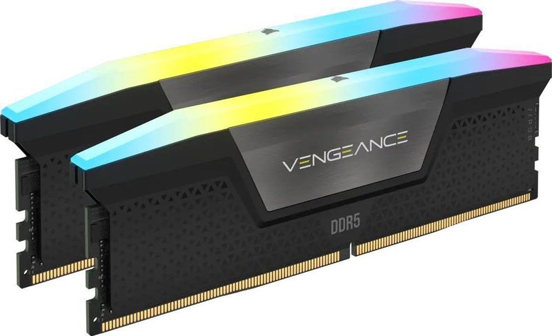 Corsair - VENGEANCE RGB - DDR5 Geheugen - 32GB (2x16GB) - 5600MHz - Zwart