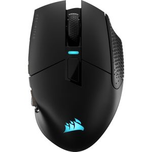 CORSAIR SCIMITAR ELITE RGB WIRELESS MMO Gaming Muis - 26.000 DPI - 16 Programmeerbare Knoppen - Tot 150 uur Batterij - iCUE Compatibel - Zwart