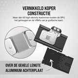 Corsair Hydro X Series XG7 RGB Waterkoeler - NVIDIA RTX 4080 FE - Zwart