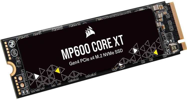 Corsair - MP600 CORE XT - SSD - Zwart - 2TB - PCIe Gen4 x4 NVMe M.2 2280
