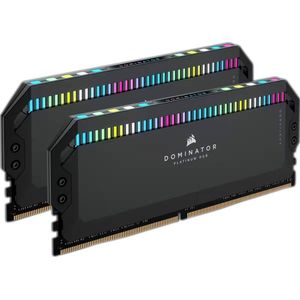 Corsair - Dominator Platinum RGB - DDR5 Geheugen - 32GB - 6400MHz - Zwart