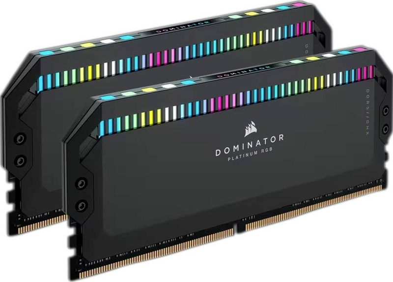 Corsair - Dominator Platinum RGB - DDR5 Geheugen - 32GB - 6400MHz - Zwart
