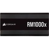 Corsair RMx Series (2021) RM1000x, 1000 watt, 80 PLUS Gold, Volledig modulaire ATX voeding,Zwart
