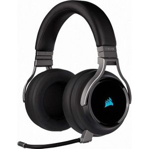 Corsair VIRTUOSO RGB Wireless XT Headset Bedraad en draadloos Hoofdband Bluetooth Zwart