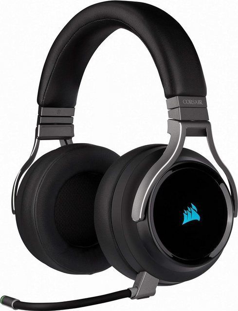 Corsair VIRTUOSO RGB Wireless XT Headset Bedraad en draadloos Hoofdband Bluetooth Zwart
