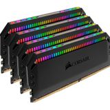 Corsair - Dominator Platinum RGB - RAM - Zwart - 4 x 8GB - 3200 MHz - DDR4 DIMM 288 pin