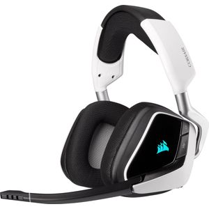 Corsair Void RGB Elite Draadloze Virtual Surround Gaming Headset Wit PC