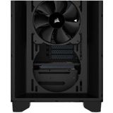 CORSAIR 3000D Airflow semi-tower pc-behuizing - 2 SP120 Elite ventilatoren - GPU-compatibiliteit met vier sleuven - ondersteunt tot 8 x 120 mm ventilatoren - ontwerp met grote luchtstroom - zwart