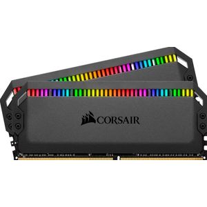 Corsair Dominator Platinum RGB (2 x 16GB, 4000 MHz, DDR4 RAM, DIMM 288 pin), RAM, Zwart
