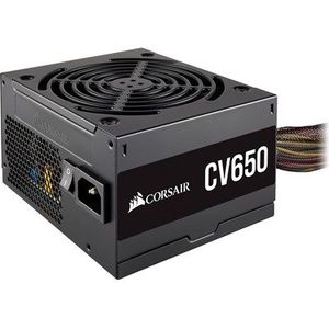Corsair CV650 (650 W), PC-voedingseenheid, Zwart