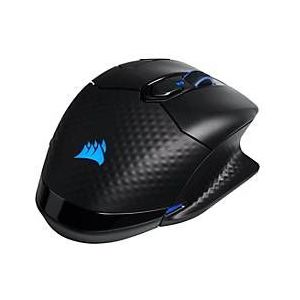CORSAIR DARK CORE RGB PRO SE Wireless FPS/MOBA Gaming Maus Mit Qi Wireless Charging - 18.000 DPI - 8 Programmierbare Tasten - Sub-1ms - iCUE Kompatibel - PC, Mac, PS5, PS4, Xbox - Schwarz