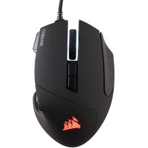 Corsair Scimitar RGB Elite Gaming Muis 18000 DPI Zwart