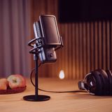 Elgato Wave:3 - Premium USB-condensatormicrofoon van studiokwaliteit voor streaming, podcasts, gaming en thuiskantoor, gratis mixersoftware, plug-ins voor geluidseffecten, plug & play, voor Mac, PC