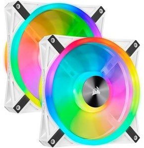 Corsair - QL140 RGB - Ventilator - Wit - 68 Individueel Aanspreekbare RGB LEDs